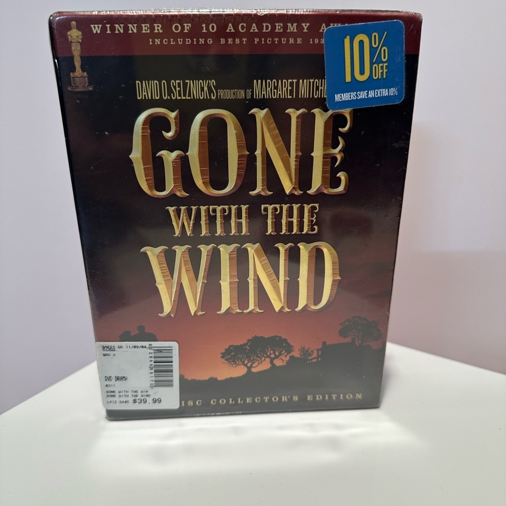 Gone with the Wind: Four-Disc Collector's Edition with 5 Hours of DVD Extras